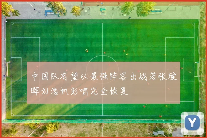 中国队有望以最强阵容出战若张瑷晖刘浩帆彭啸完全恢复